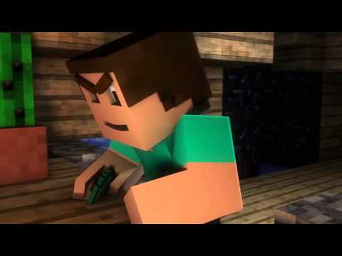 'Where My Diamonds Hide'   A Minecraft Parody of Imagine Dragon's Demons Music Video mp4