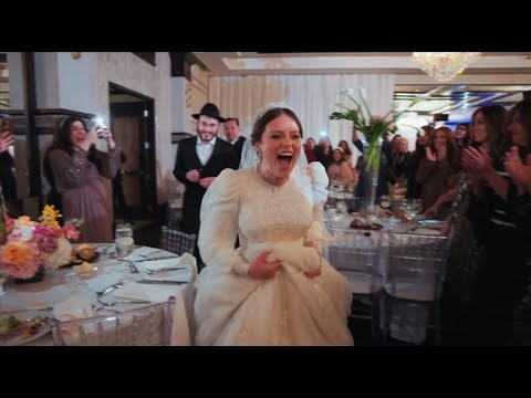 Incredible Chabad Wedding at B'nai Torah in Boca Raton of Mendy and Rivka