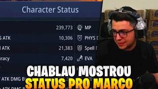 CHABLAU REVELOU OS STATUS DA SUA MAGA PRO MARCO VEIO | MIR4