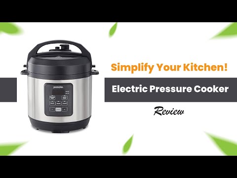Simplify Your Kitchen: Proctor Electric Pressure Cooker | Review