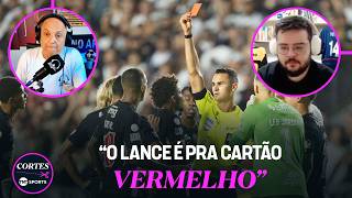 ARBITRAGEM ACERTOU NA EXPULSÃO DE CAUAN BARROS? ANDRÉ E PIERO ANALISAM VASCO 1 X 0 VITÓRIA