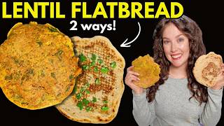 I use this 2 ingredient lentil bread for wraps, flatbreads and chilla