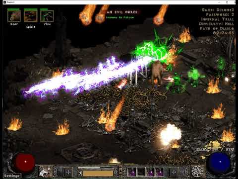 [Path of Diablo] Rabies Druid 2.0 vs DClone Season 8: Tourmaline