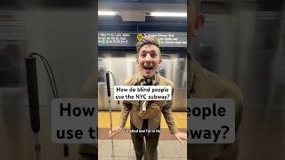 How do blind people use the NYC subway? #shorts