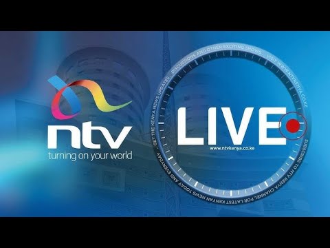 Capture d'écran du flux en direct de la chaîne de télévision en ligne NTV Kenya