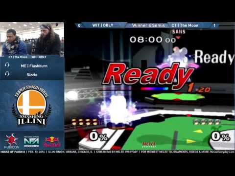 House of Paign 8 - WS: CT | The Moon (Marth) vs. WIT | ORLY (Falcon)