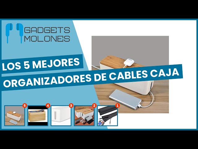 Vídeo relacionado con VFANDV Caja de Almacenamiento para Cables con Tapa de Bambú, Caja Organizadora para Ocultar Cables Organiza el Cableado del Ordenador y los Cables Sueltos (Negro)