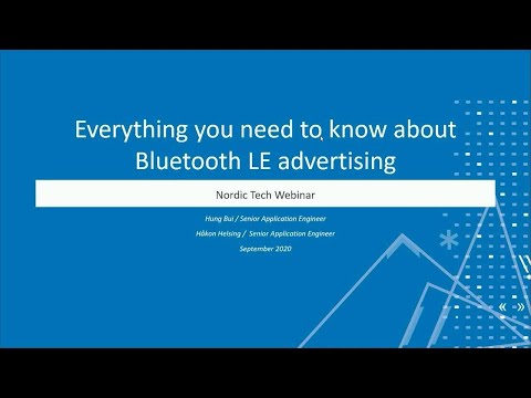 Everything you need to know about Bluetooth Low Energy advertising
