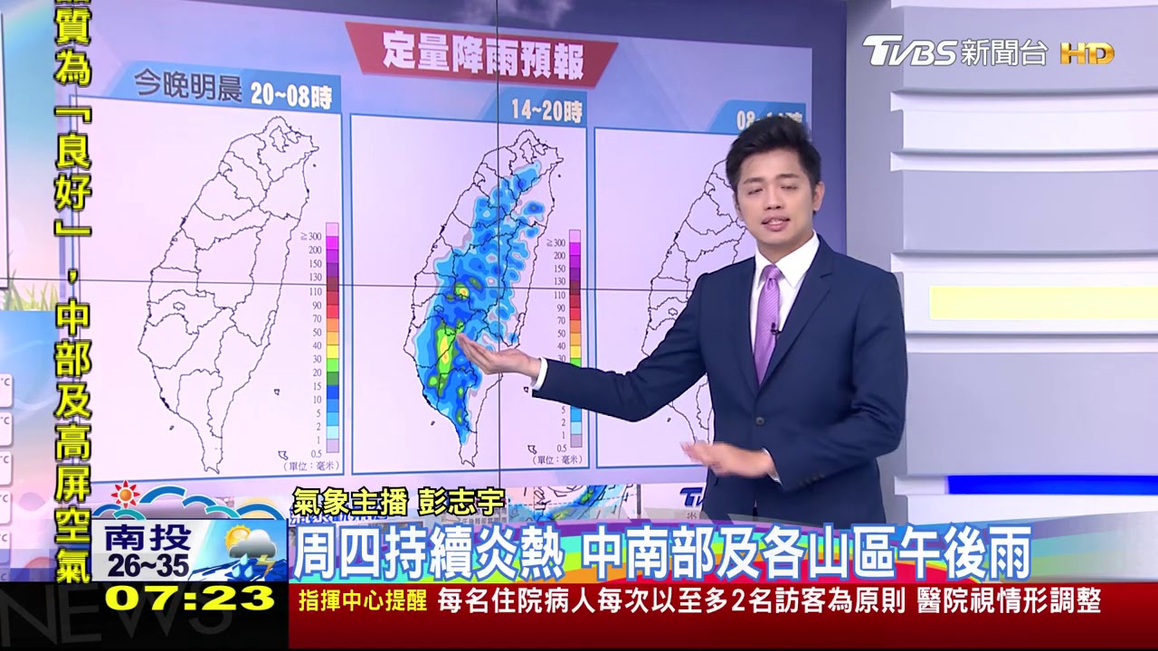 大暑過後還是熱！台北恐飆38度　午後山區雷雨