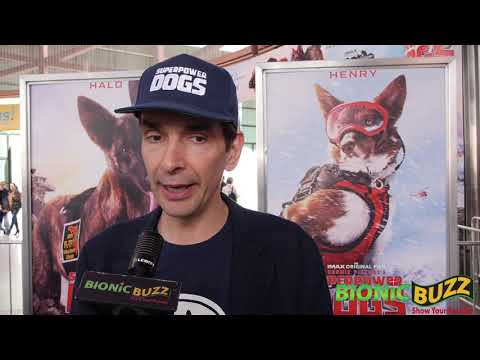 Taran Davies Interview at World Premiere of Superpower Dogs