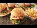 Chicken Patty Burger Recipe | Juicy Chicken Burger | Chef Hafsa | Hafsas Kitchen