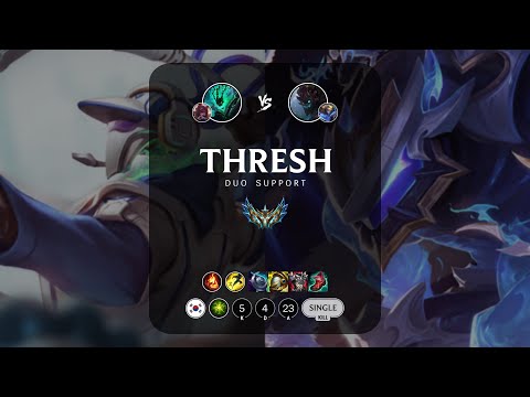Thresh Support vs Maokai - KR Challenger Patch 13.15