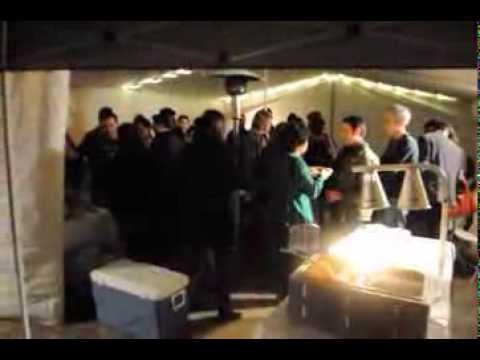 Cazadores Catering video.