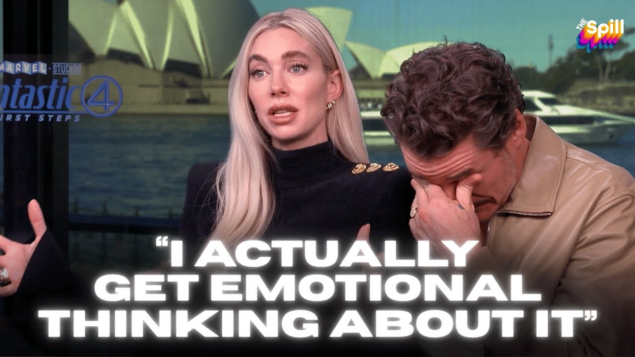 'The Fantastic Four: First Steps' Pedro Pascal & Vanessa Kirby Get Emotional | The Spill