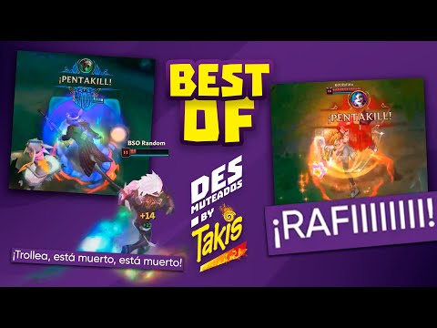 BEST OF DESMUTEADOS BY TAKIS - SPLIT PRIMAVERA - SUPERLIGA 2022 - LEAGUE OF LEGENDS