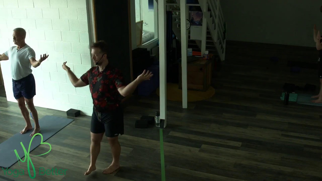 Level 1 -6:15pm w/ ANDREW 8.15.24 YOGA BETTER ON LINE! (class starts @ 00:06:39; ends @ 01:02:18)