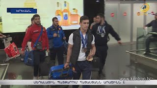Մեդալային պայքարում Հայաստանն առաջինն է. ծանրորդները վերադարձան հայրենիք