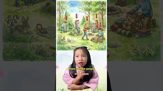 Gom củi cắm trại là gì? Mô tả tranh luyện nói cùng mình nha