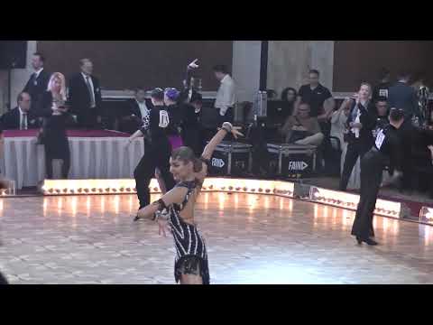 Stanimir Statev - Yelyzaveta Kravetz BUL | WDSF World Championship J2 Ten Dance 1/8 10