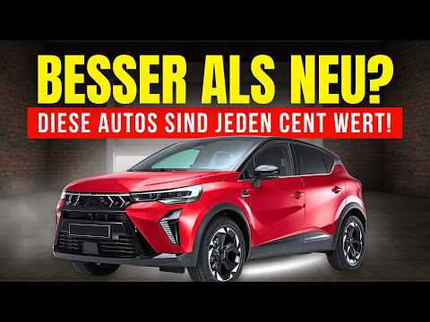 BESSER ALS NEU! Das sind die TOP 10 Gebrauchtwagen unter 10.000 €!