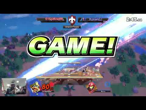 51spitfire (King Dedede) vs Konari (Samus) -  Grand Final  - Rogue Rumble #23