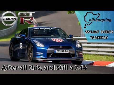 Nissan GT-R | Nürburgring | 7:14 BTG with problems | Skylimit Events Trackday