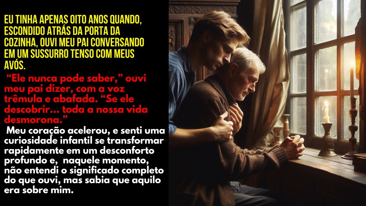 Eu tinha apenas oito anos quando, escondido,  ouvi meu pai conversando em em segredo, com meus avós