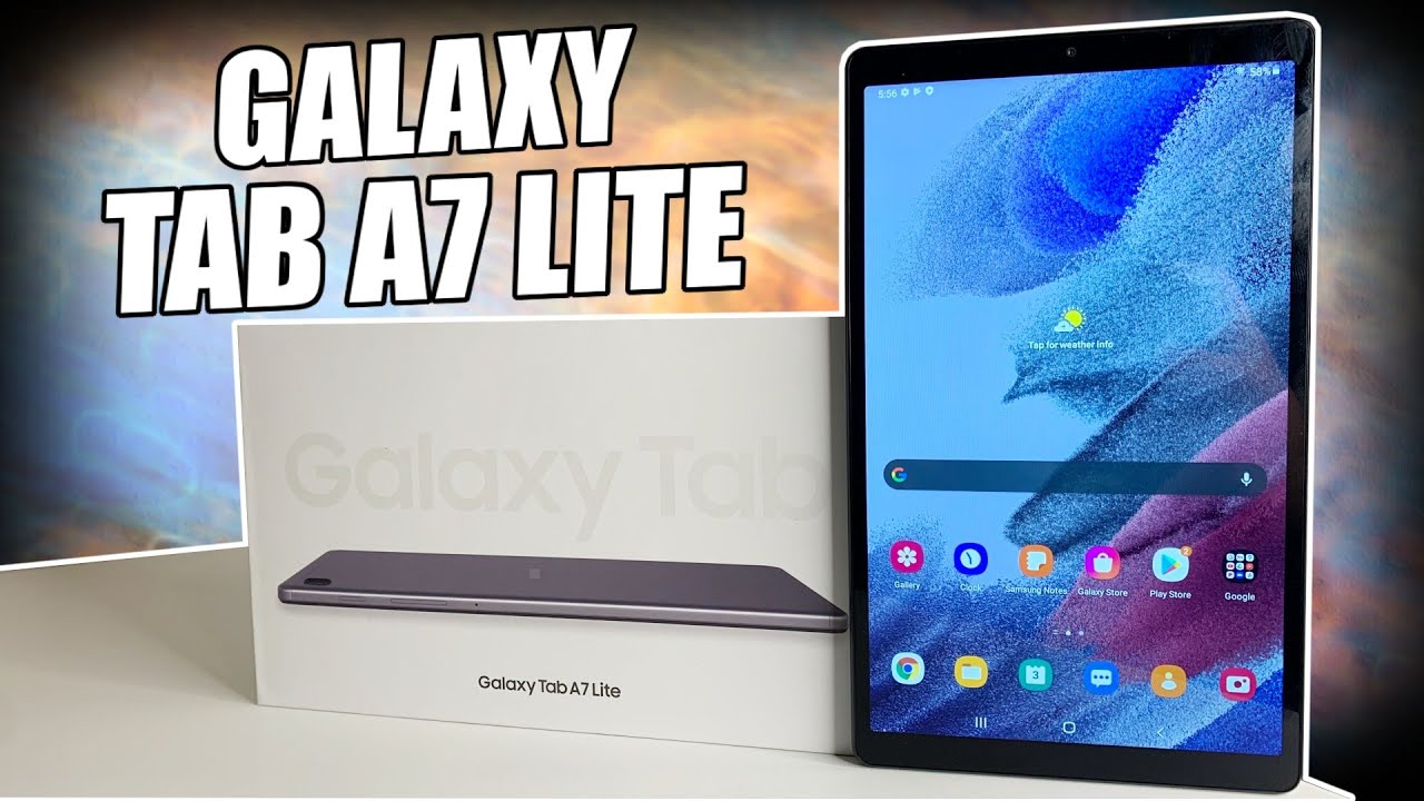 Samsung Galaxy Tab A7 Lite Unboxing & Hands On!