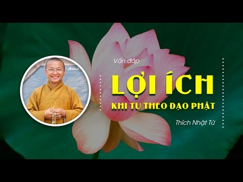 Vấn đáp: Lợi ích khi tu theo đạo Phật (05/08/2010) Thích Nhật Từ
