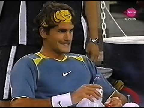 2005 US Open Federer vs Rochus