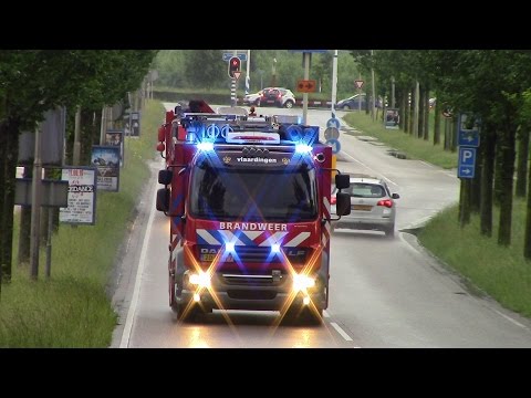 Brandweer Vlaardingen met spoed naar beknelling Sweelincklaan Barendrecht