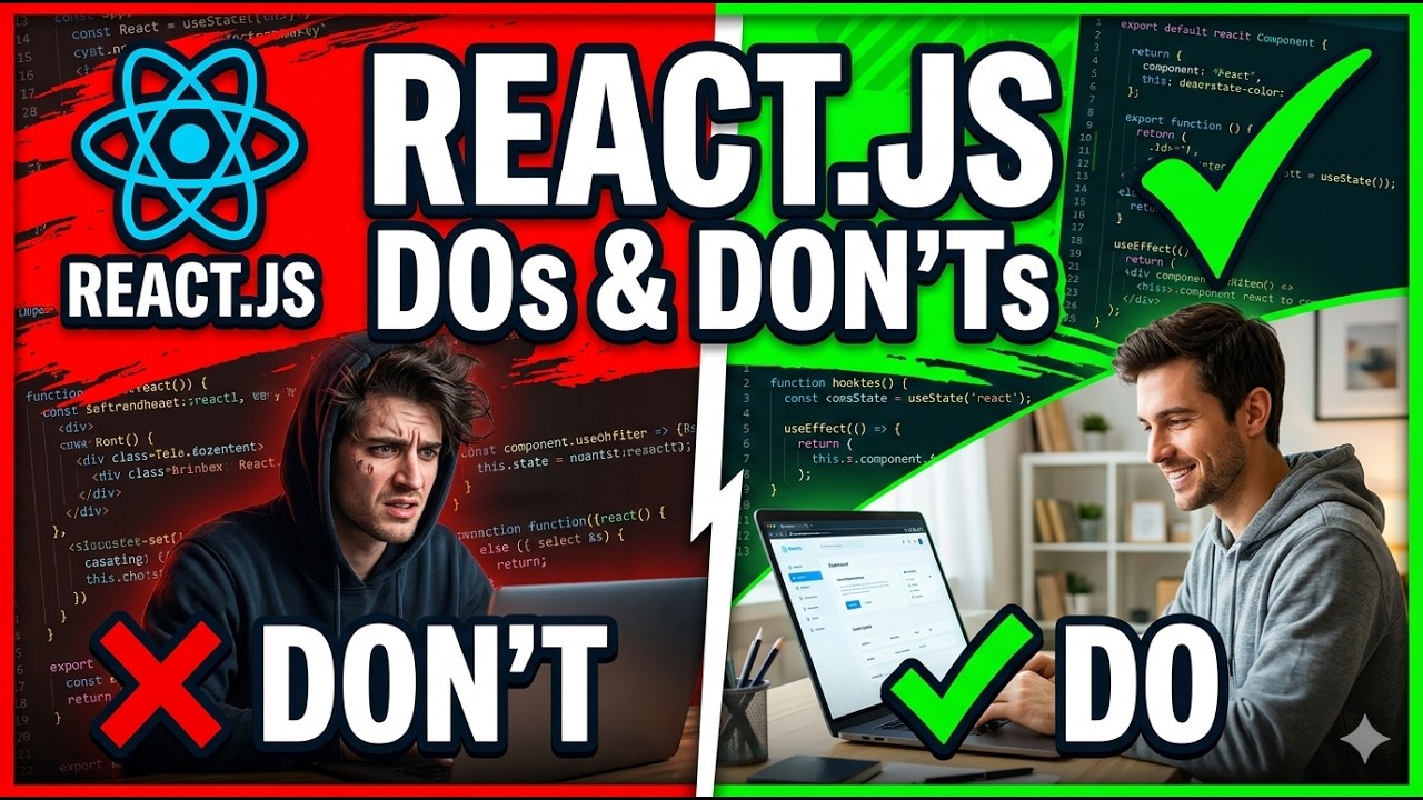 React JS Do’s & Don’ts Every Developer Must Know 🚀