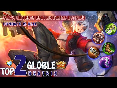 89.7% WIN RATE Beatrix insane outplay🔥🔥 | Top 2 Global Beatrix by Takaa Anak SMA