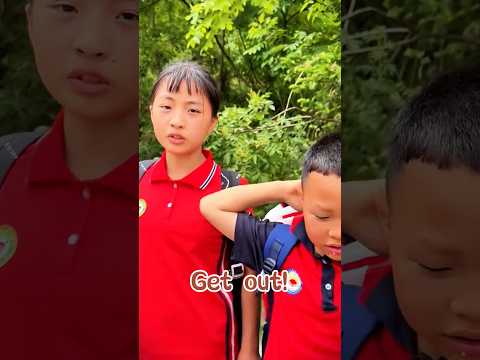 These poor siblings ran into a kind woman!🤣 #usa #funny#comedy