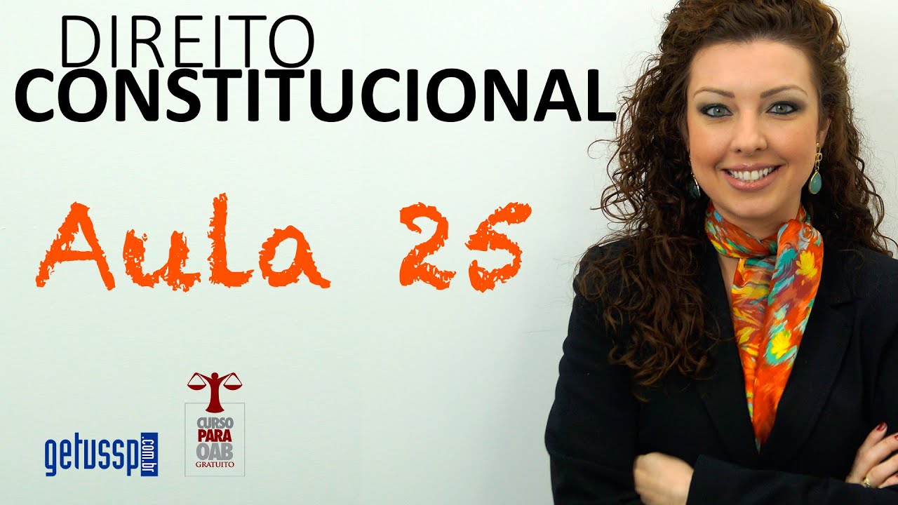 Aula 25 - Direito Constitucional - Remédios Constitucionais - Parte 2