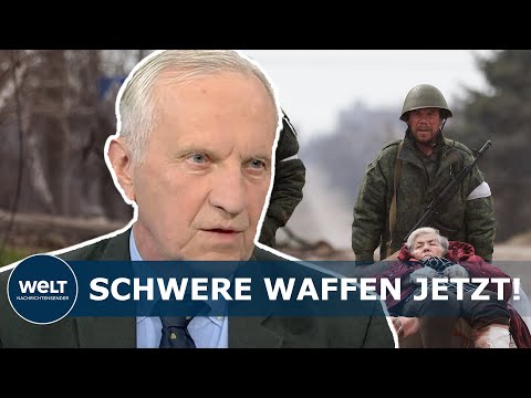 KRIEG: „Die Ukraine benötigt schwere Waffen, das heißt Panzer und Schützenpanzer“ | WELT Interview