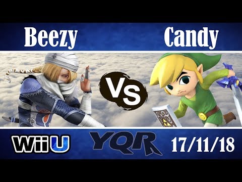 Beezy (Cloud, Sheik) vs. CandyChicken (Tink) - Losers Finals - YQR#9 WiiU