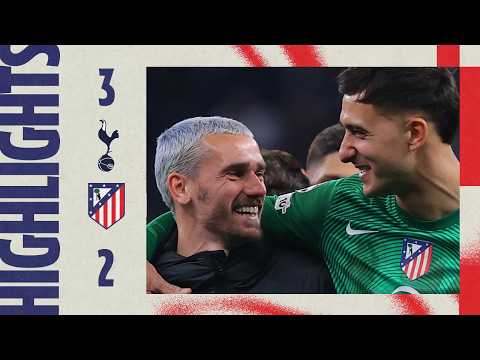 Tottenham Hotspur FC 3 - 2 Club Atlético de Madrid highlights