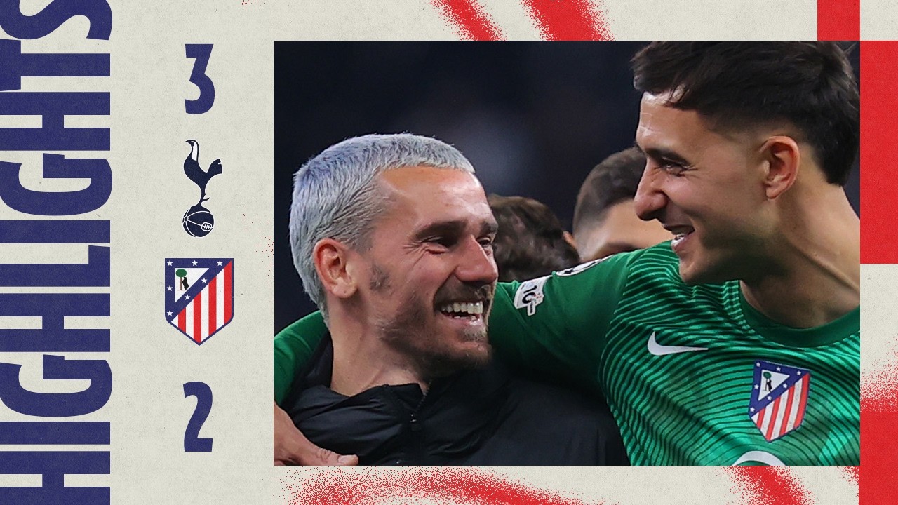 Tottenham Hotspur FC 3 - 2 Club Atlético de Madrid highlights