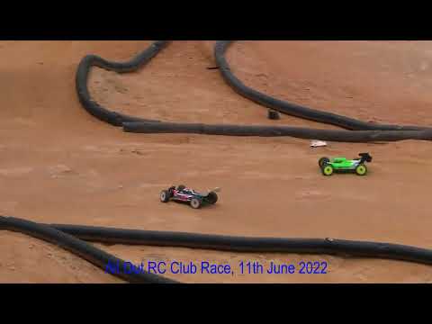 All Out RC, Apopka, Florida, E Buggy A-Main Club Race 11th June 2022