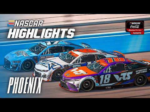 Exhilarating Battles at Phoenix! eNASCAR Coca-Cola iRacing Series Playoff Highlights | NASCAR