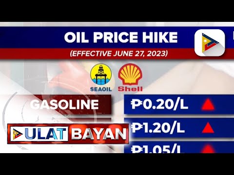 Panibagong price adjustments sa produktong petrolyo, epektibo na bukas