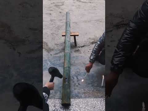 Air bamboo canon #shorts #diy