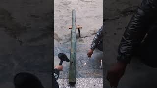 Air bamboo canon #shorts #diy