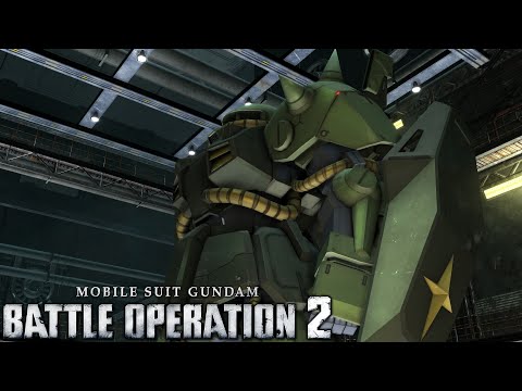 Mobile Suit Gundam Battle Operation 2 - Hizack (LV1) ALL MOVES