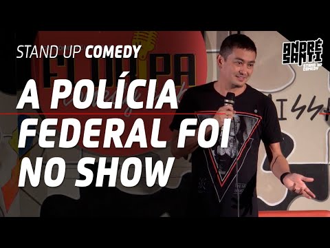 Mexi com a POLÍCIA FEDERAL  André Santi | Stand Up Comedy