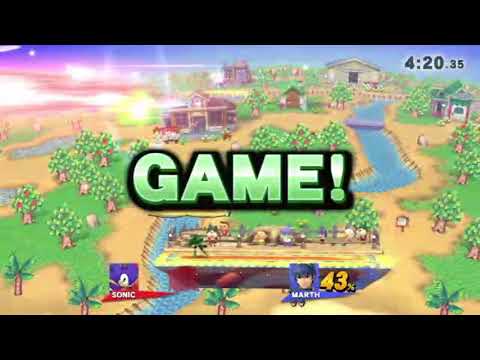 SSB4 Sep 2017: Psychoo (Sonic) vs Lord Snackington (Marth) - WR3