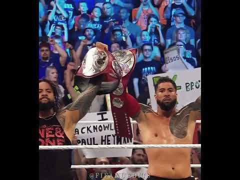 Roman Reigns Helps The Usos Then vs Now | Summertime Sadness (Slowed) 🥹 Edit