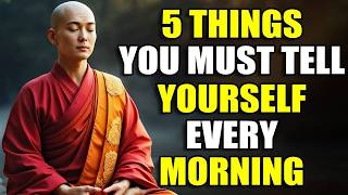 5 Powerful Things You Should Tell Yourself Every Morning | Buddhist Wisdom for a Peaceful Start