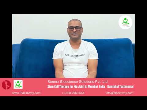 Ramtohul Narendra's Testimonial on Stem Cell Therapy for Hip Joint in Mumbai, India